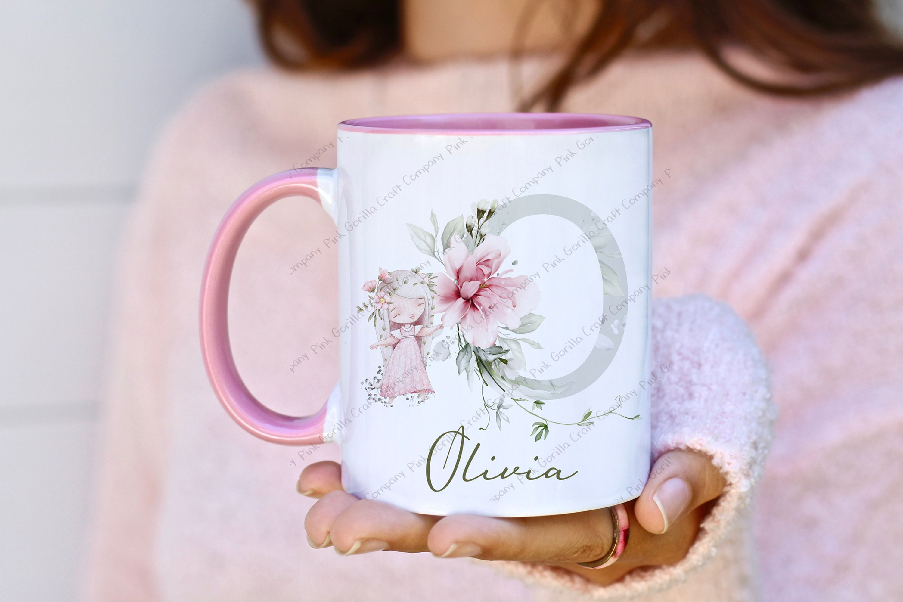 Birthday Mug, Mug for her, Birthday for her, Pink Mug, Gift for her, Princess gi