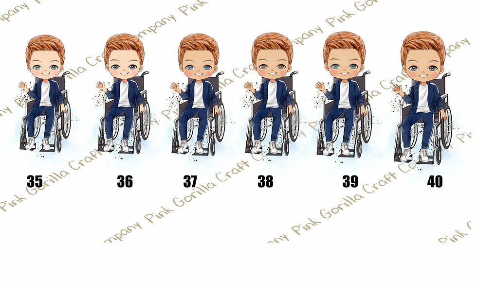 Thumbnail: Money Box, Personalised money box, Coin bank, Wheelchair boy, Piggy Bank, Saving