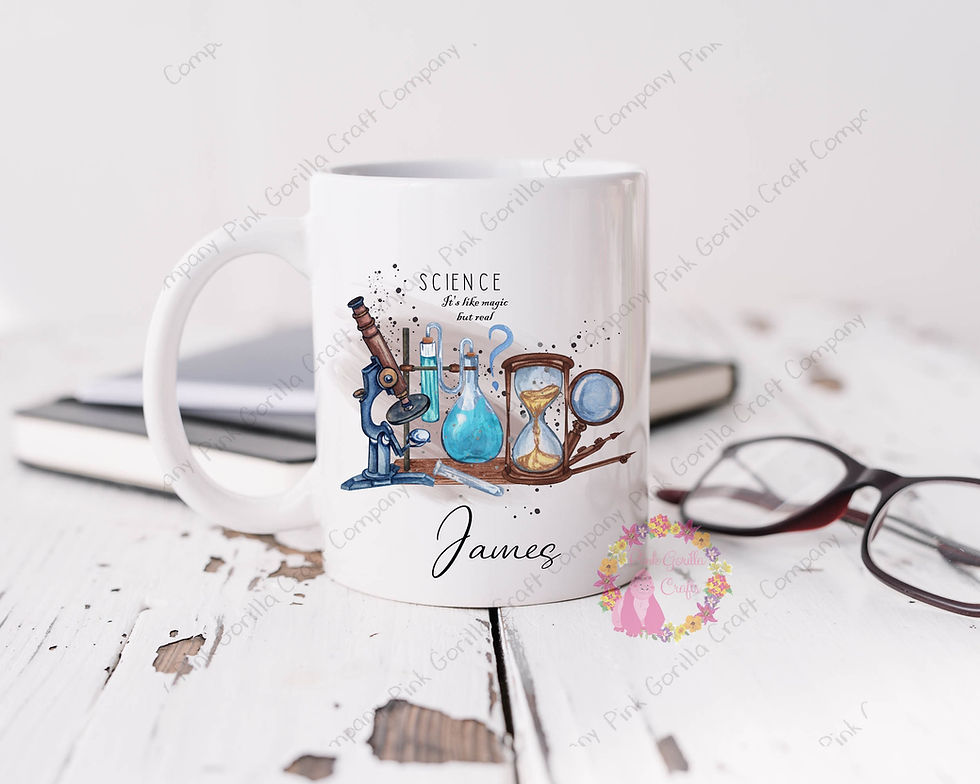 Thumbnail: Personalised Mug, Science Mug, Science, Science Gift, Scientist, Gift for Scient