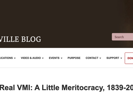 The Real VMI: A Little Meritocracy