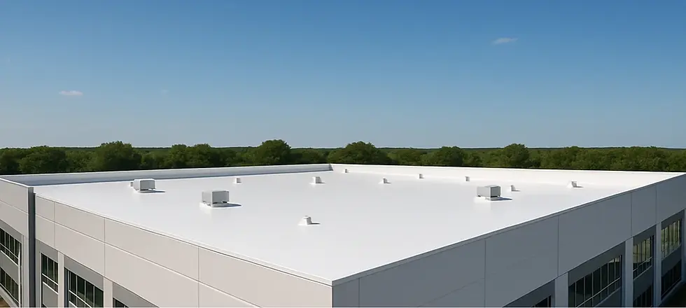 Commercial TPO roofing