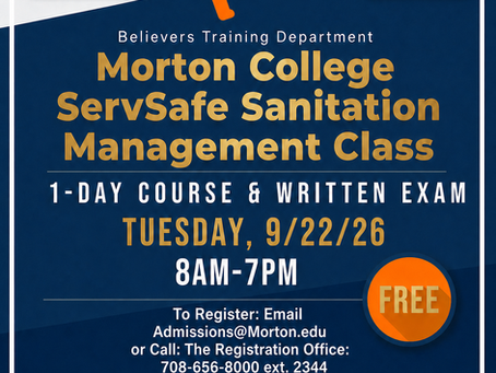 Free Sanitation Manager's Class!