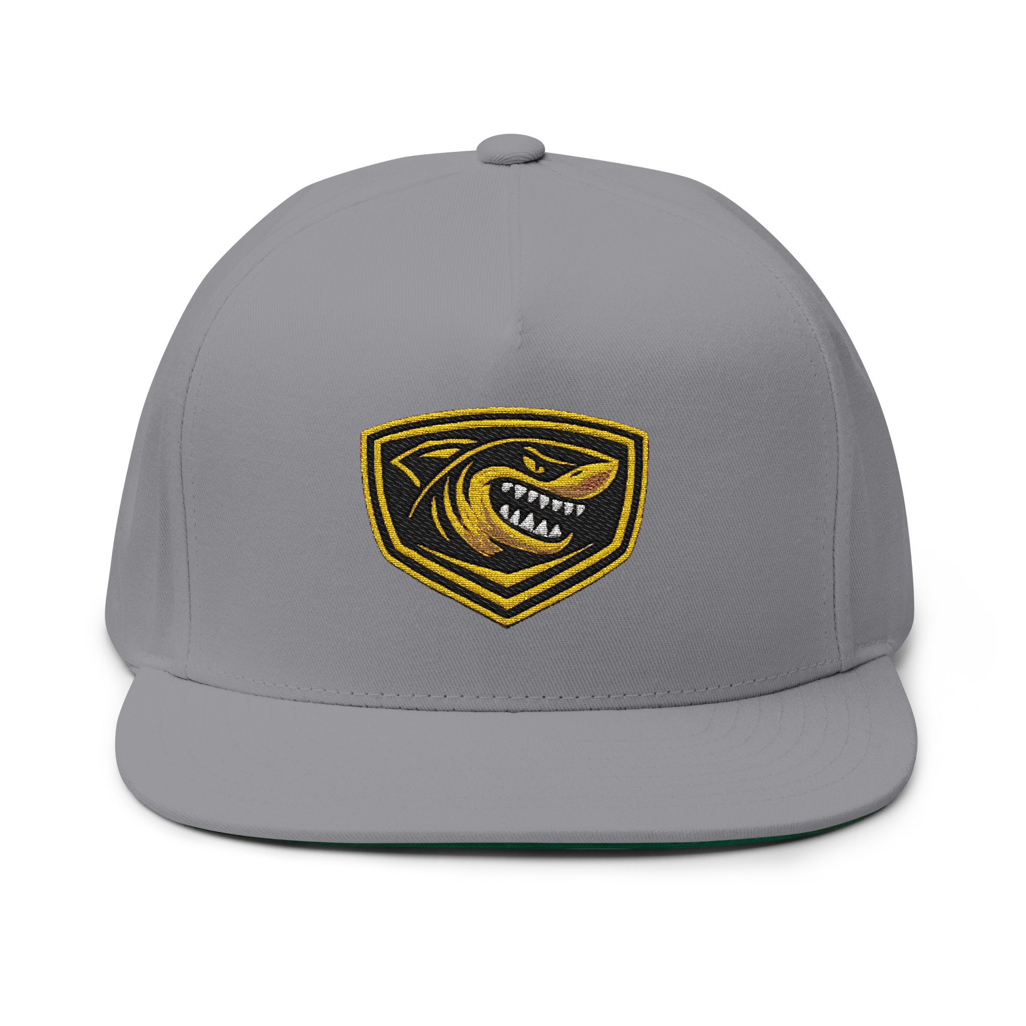 Flat Bill Cap (Embroidery)