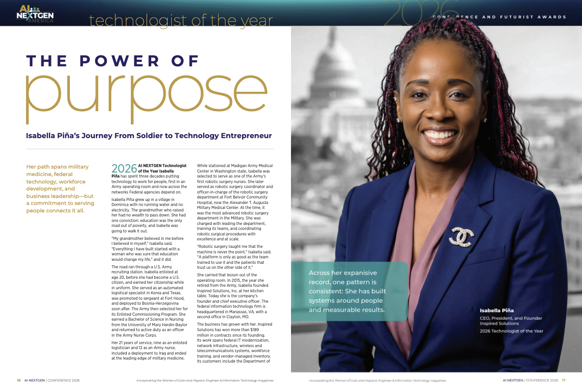 Driven by Purpose: Isabella Pina and Inspired Solutions