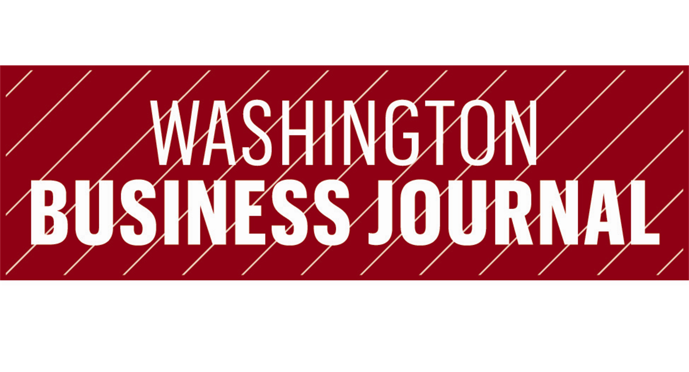 Washington Business Journal official logo, publisher of Women Who Mean Business.
