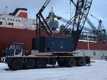G. Lorentson Crane Rentals Conventional Crane in Thunder Bay Ontario (Northwestern Ontario)