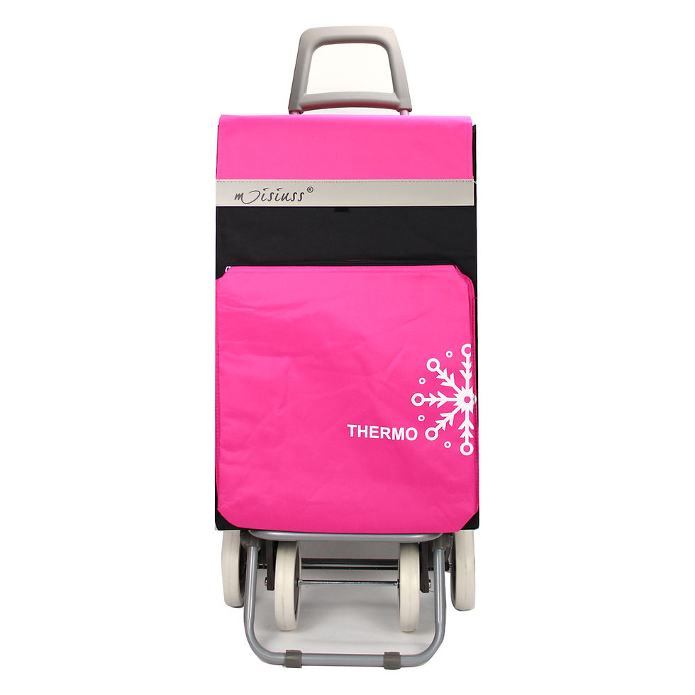 Miniatura: Bolsa térmica plegable y ligera para carro de la compra 100x41x33cm
