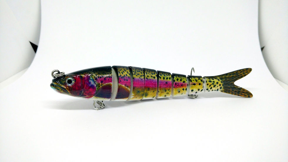 Miniatura: SEÑUELO HIPERREALISTA ARTICULADO 14CM