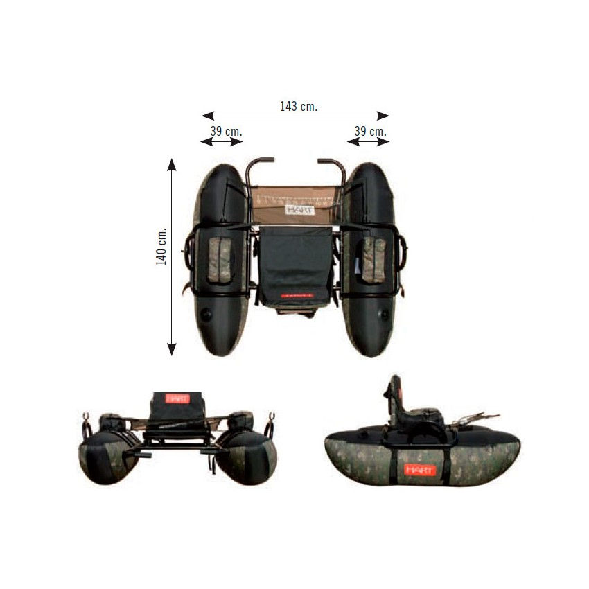 Miniatura: CATAMARAN HART  PONTOON VI