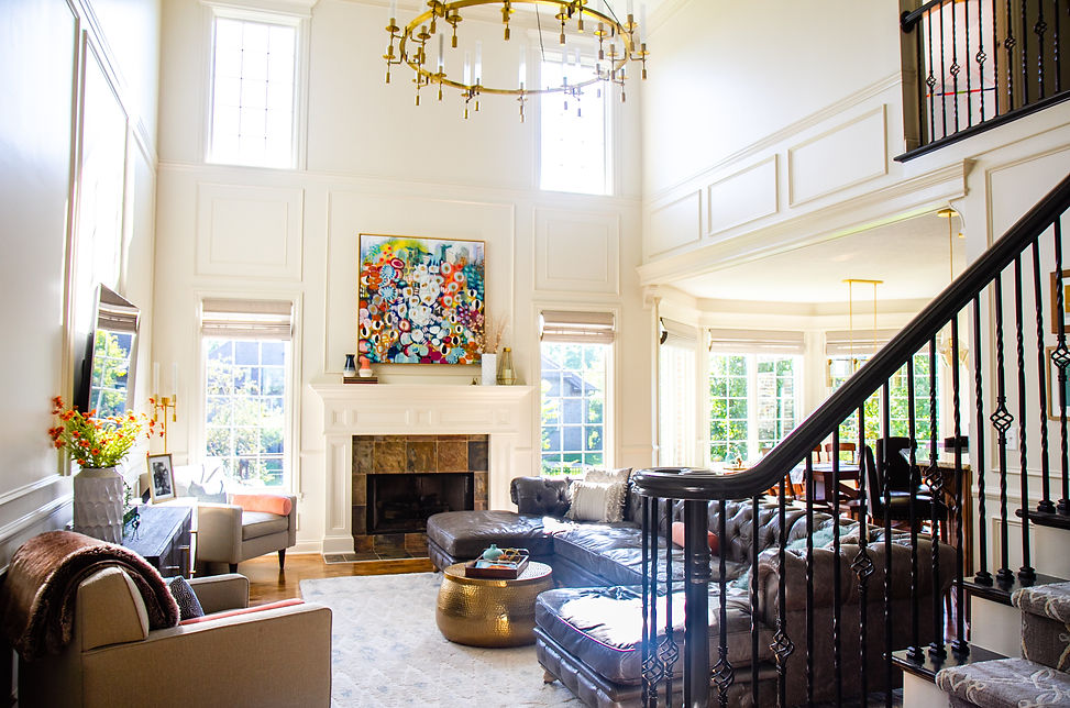 Great Room Project | Blue J Design Studio