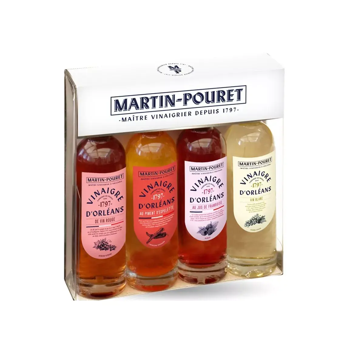 Coffret découverte 4 vinaigres