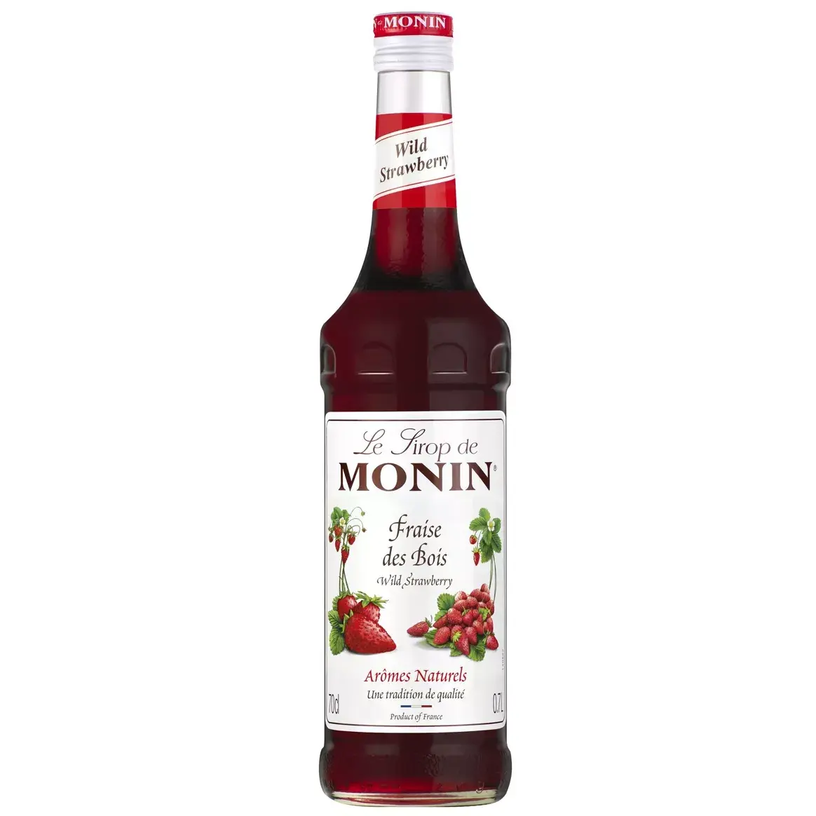 Sirop de Fraise des Bois MONIN  - Arômes naturels- 70cl