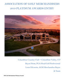Columbine Country Club AGM 2019 Entry  -