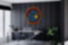 3D logo mockup on black wall office room.jpg