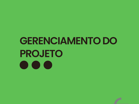 Gerenciamento do Projeto