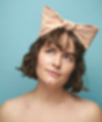 Thumbnail: Bow Band - Vintage Peach