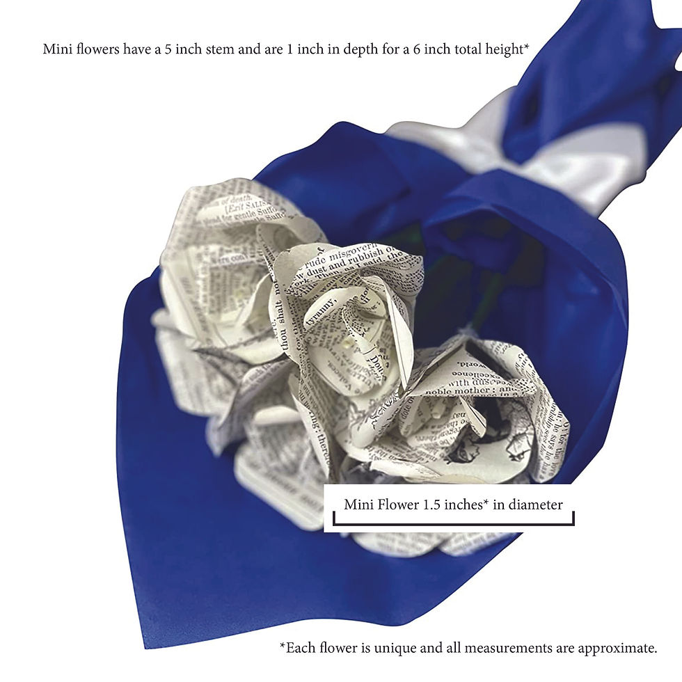 Thumbnail: Shakespeare Petite Bouquet of Mini Roses