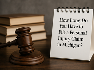 How Long Do You Have to File a Personal Injury Claim in Michigan?