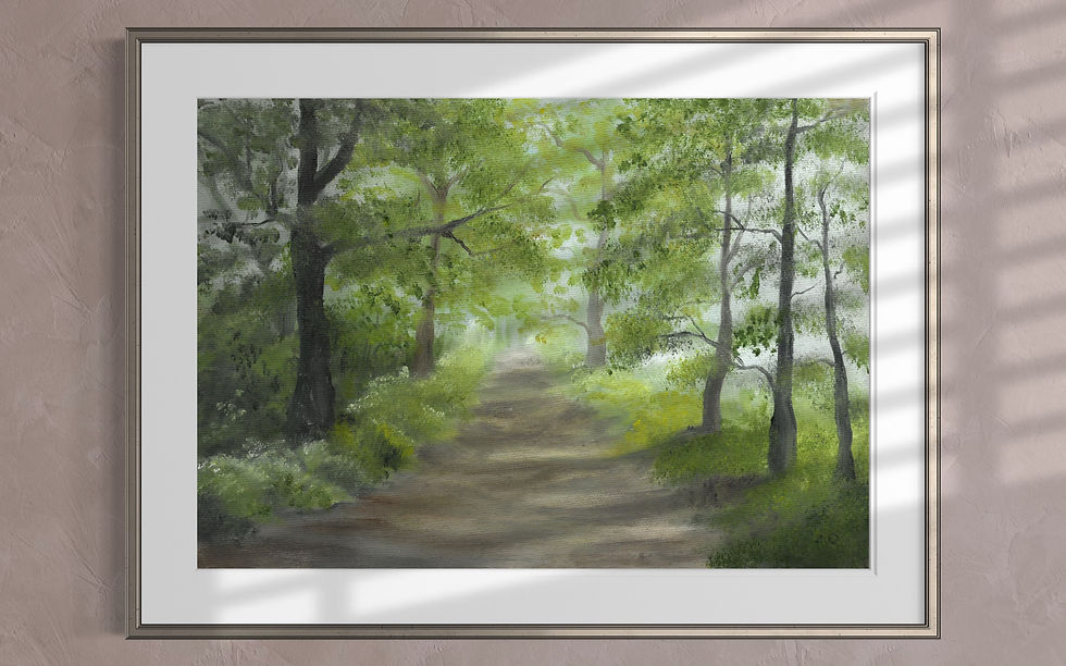 Art Print 'Walk in the Forest'