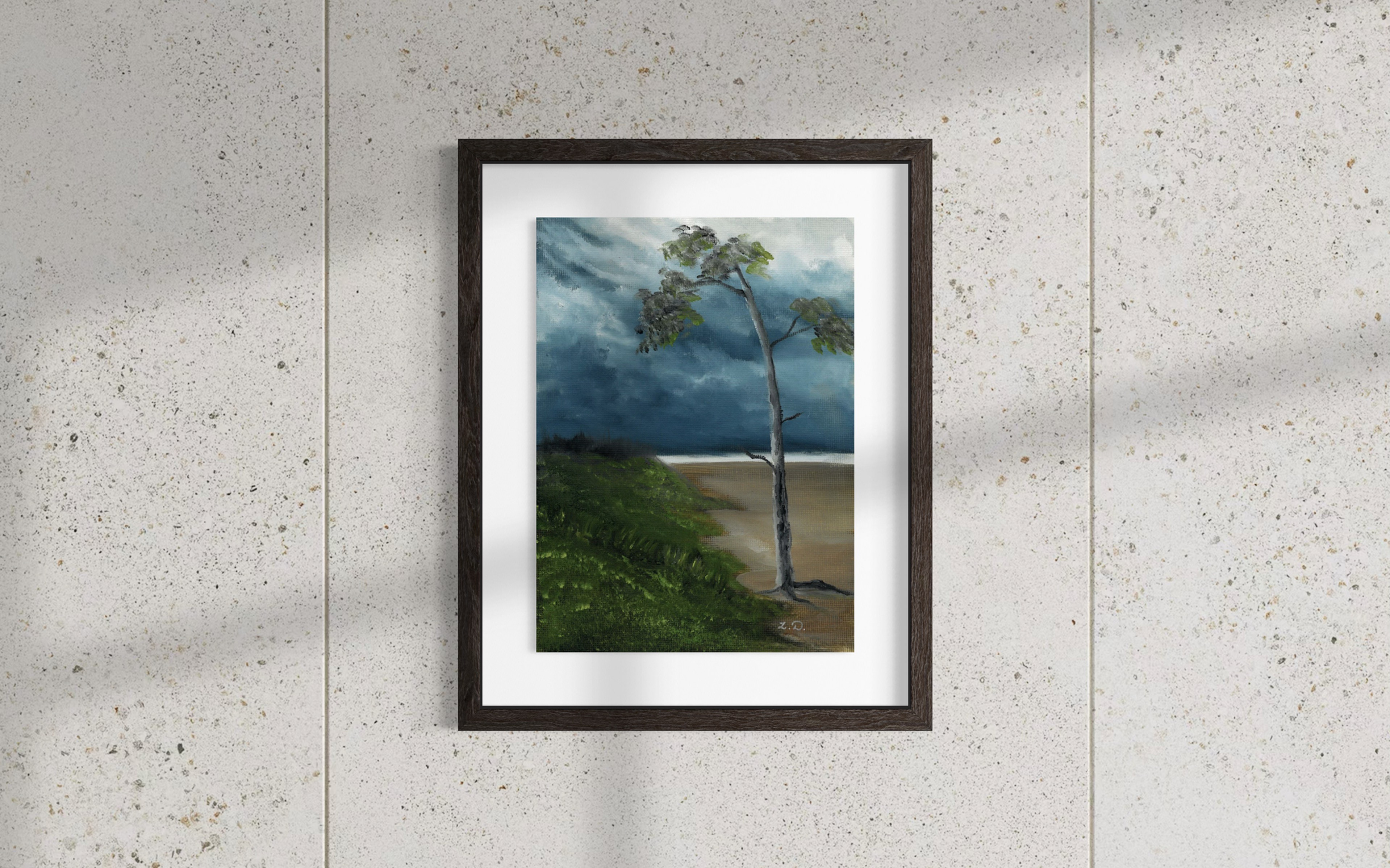 'One lonely tree'