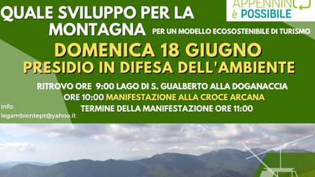 Presidio Stop nuova funivia doganaccia/corno - Presidio in difesa dell'ambiente