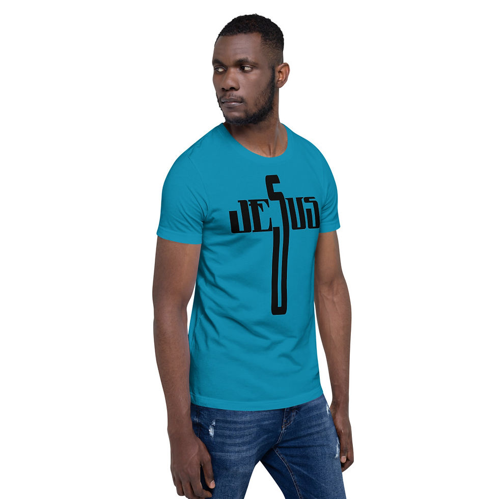 Thumbnail: Jesus Cross Short-Sleeve T-Shirt