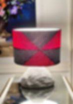 Thumbnail: Stone Base Wax print Lamp
