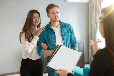 family of homeowners