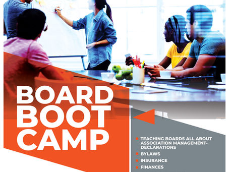 Board Boot Camp Flyer