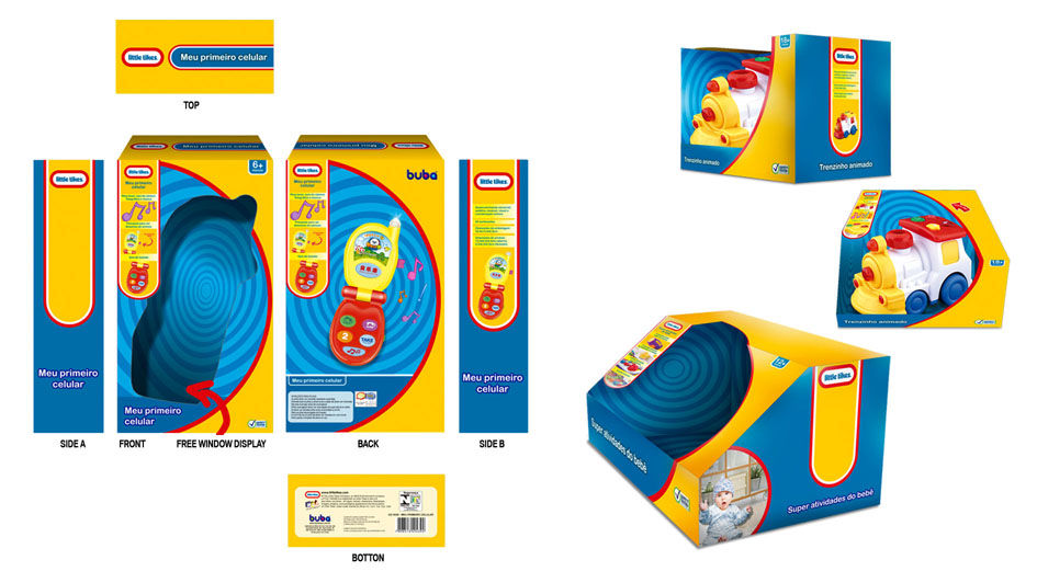 Embalagem de Brinquedo Little Tikes
