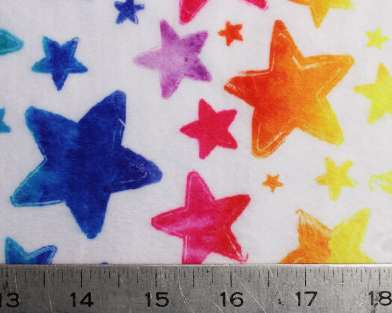 Thumbnail: Rainbow Stars Bubs Fleece