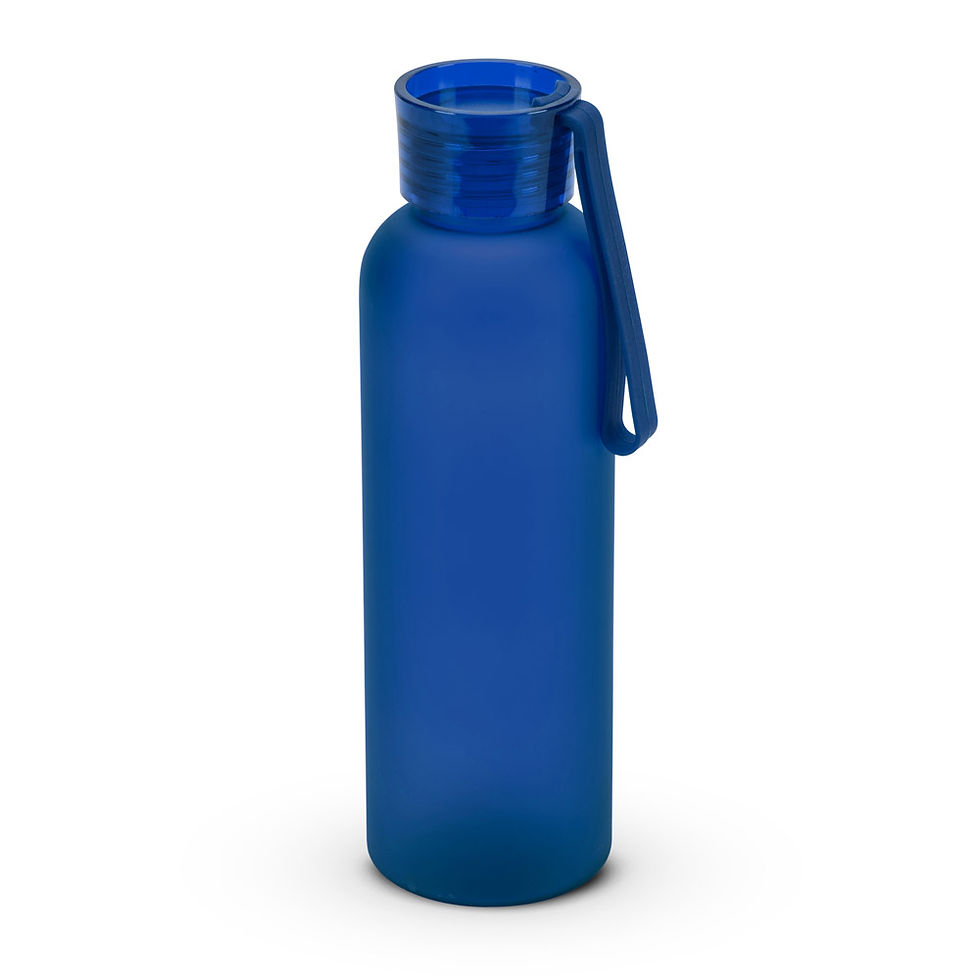 Miniatura: CARGNIN. Squeeze esportiva em PET 100% reciclado, com acabamento fosco (600 mL)