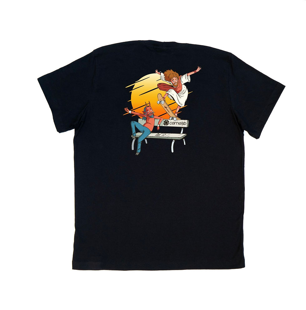 Miniatura: Camiseta Infantil - Jesus Blunt