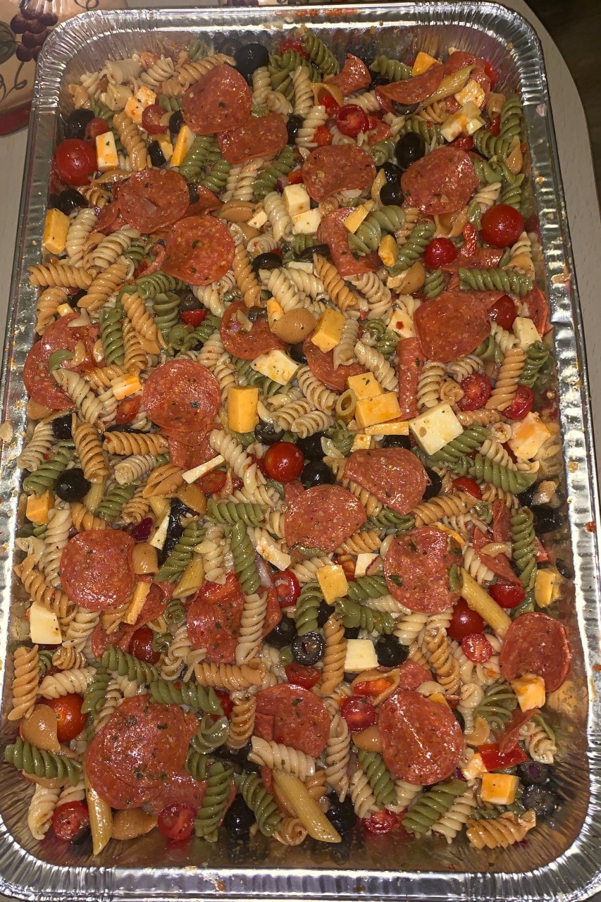 Arranged Food and Objects