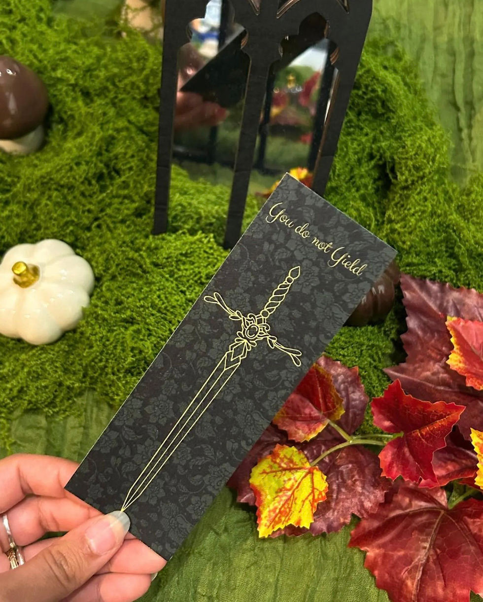 Throne of Glass Bookmark | You Do Not Yield Bookmark