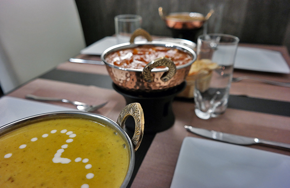 Arranged Food and Objects