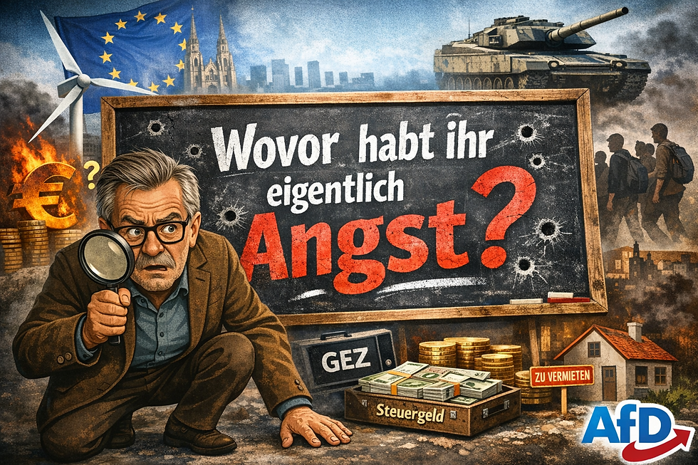 Wovor habt ihr Angst, wenn es um die AfD geht?