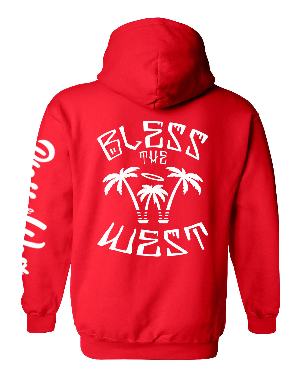 Blasted Hoodie red