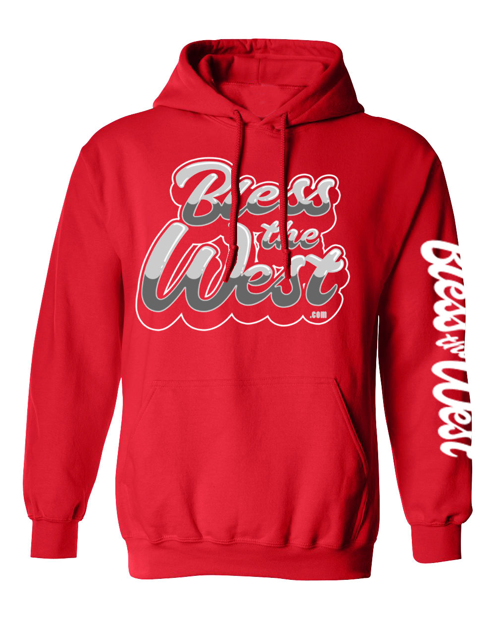 OG logo Hoodie Red/Grey