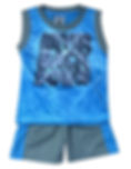 HE105 Boys 2-4T 4-7 & 8-16 Short Set