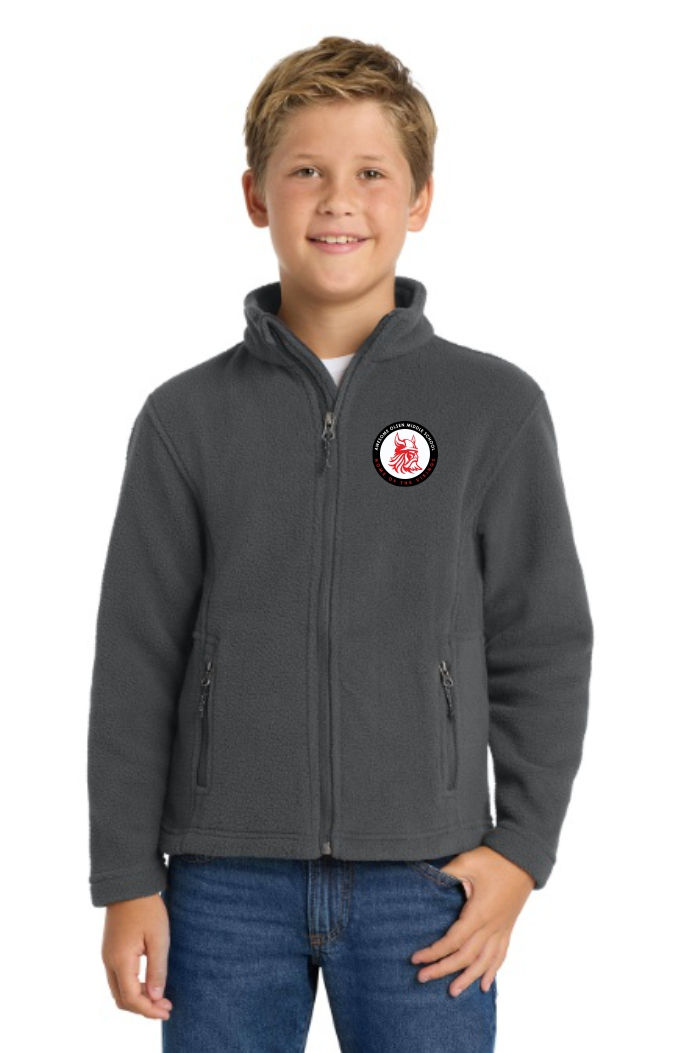 Thumbnail: #6 Olsen Middle Youth Unisex S-XL Fleece Jacket
