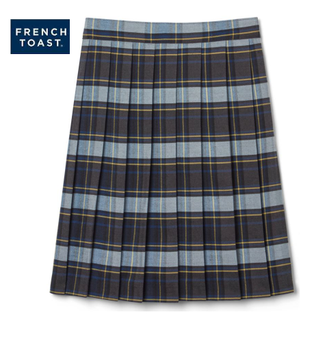 Thumbnail: SV9002 Girls 4-20  Plaid Pleated Skirt