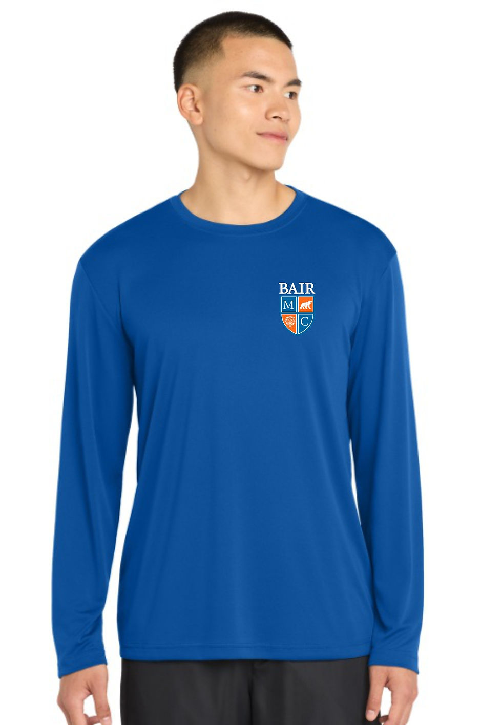 Thumbnail: #8 Bair Middle Adult  Unisex T-shirt With Logo