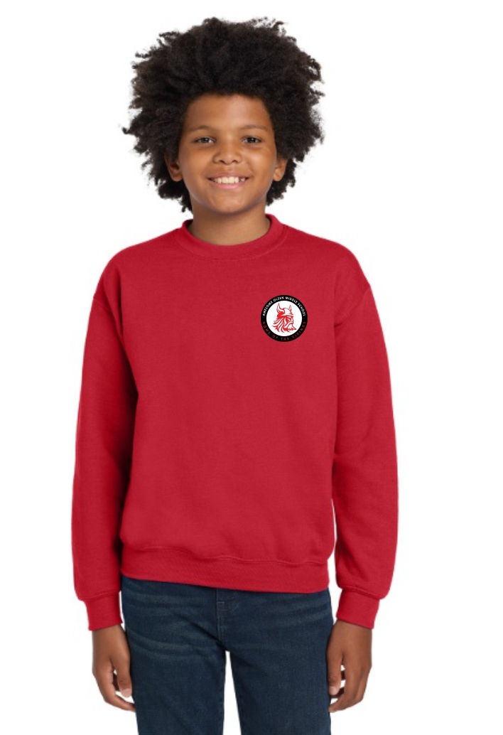 Thumbnail: #4 Olsen Middle Youth S-XL Crew Neck Sweat Shirt