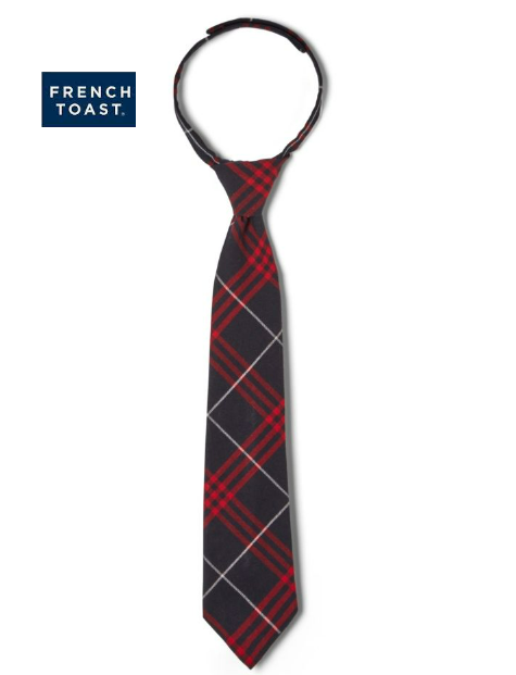 Thumbnail: SF9012 Boys Adjustable Plaid Velcro Ties