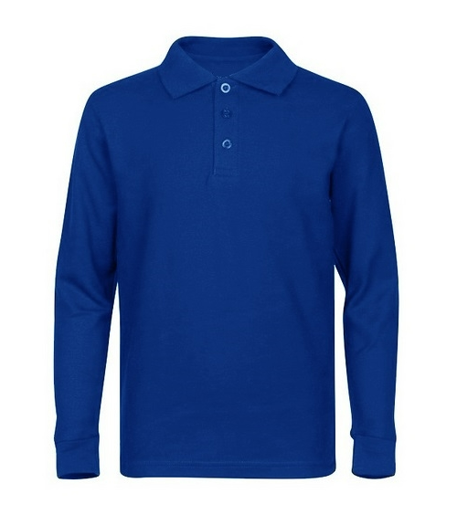 Thumbnail: PI8000 Adult Unisex S-5XL Long Sleeve Pique Polo