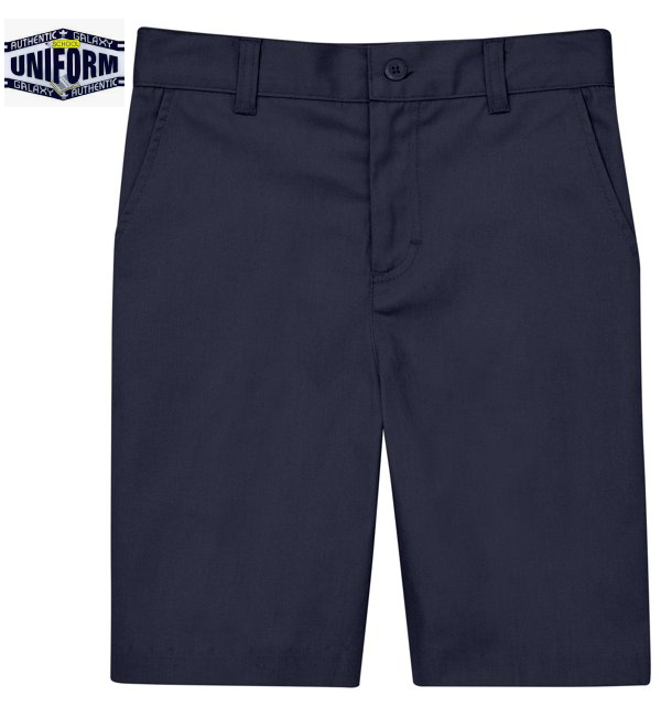 Thumbnail: AU503 Boys 4-20 Flat Front Short