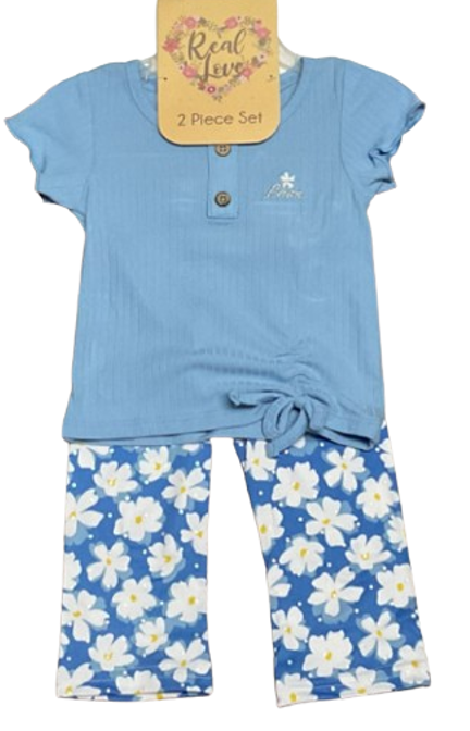 17425 Girls 12-24M Pant Set