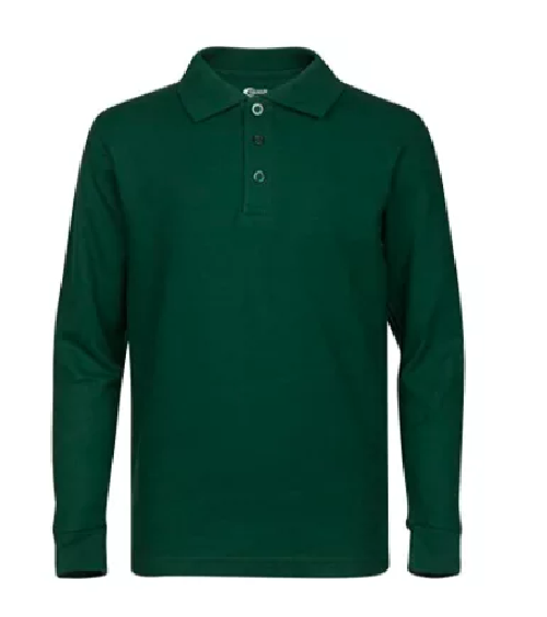 Thumbnail: PI8000 Adult Unisex S-5XL Long Sleeve Pique Polo