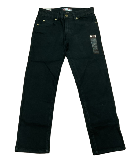 88088 Boys 8-18 Stretch Black Denim Jean